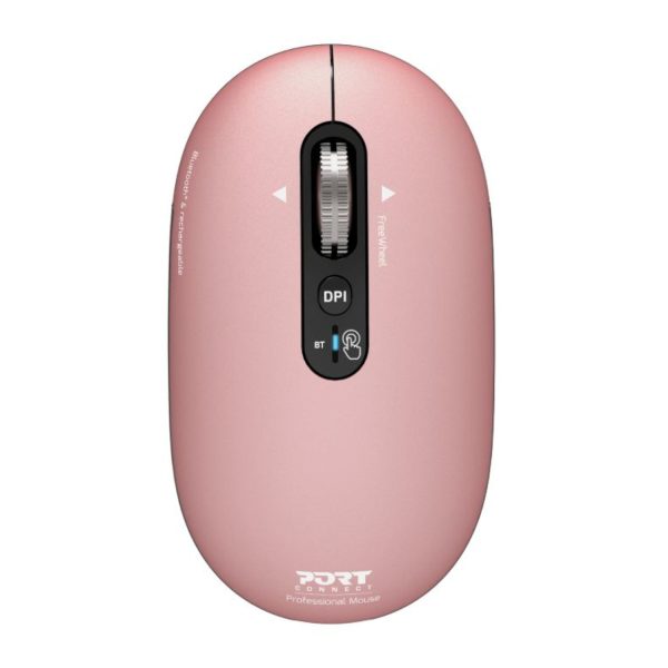 Port Connect PURE MAC Rechargeable Wireless and Bluetooth Mouse