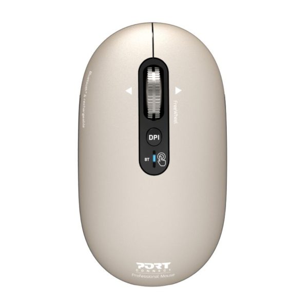 Port Connect PURE MAC Rechargeable Wireless and Bluetooth Mouse