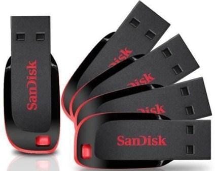 SanDisk Cruzer Blade USB-A Flash Drive