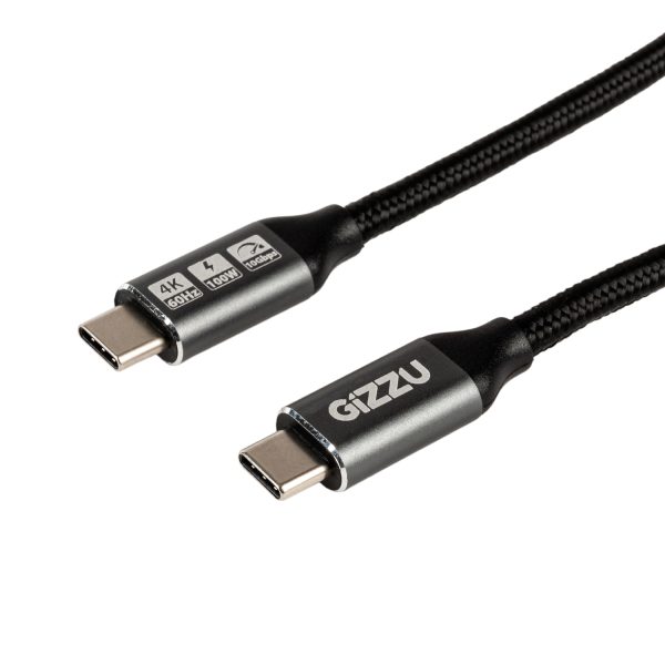 GIZZU 100W 10Gbps Type C Cable