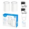 Cudy AX3000 Wi Fi 6 Mesh Kit White