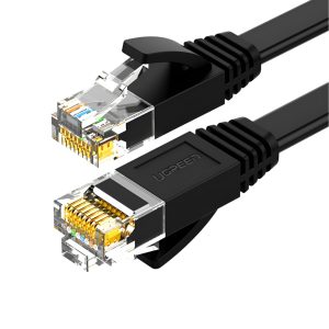 UGREEN NW102 Cat6 U/UTP Flat Ethernet Cable Black