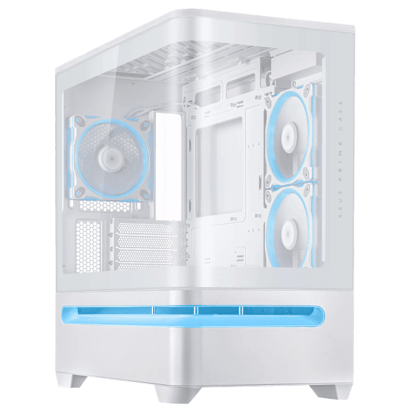 ASUS Prime AP202 ARGB mATX White Chassis