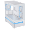 ASUS Prime AP202 ARGB mATX White Chassis