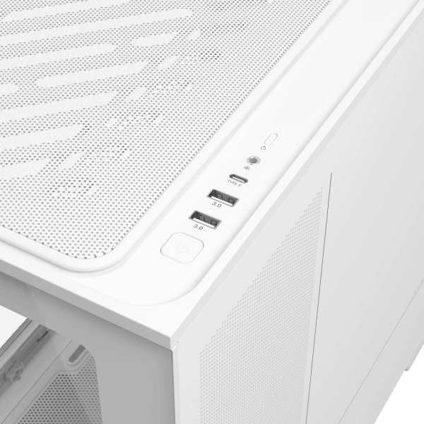 ASUS Prime AP202 ARGB mATX White Chassis