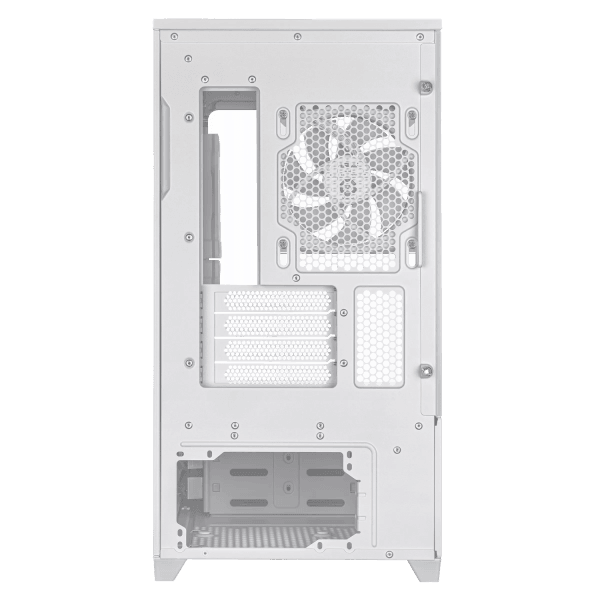 ASUS Prime AP202 ARGB mATX White Chassis
