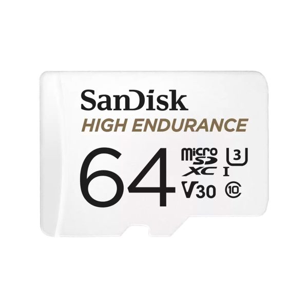 Sandisk High Endurance Class 3 MicroSDXC Card with Adapter