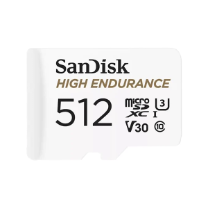 Sandisk High Endurance Class 10 MicroSDXC Card with Adapter