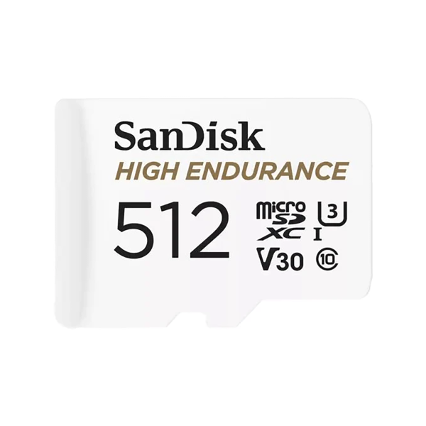 Sandisk High Endurance Class 10 MicroSDXC Card with Adapter