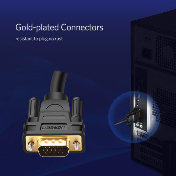 VG101-11630_UGreen-VGA-Cable-1.5M_wr_03a UGREEN VG101 VGA Male to Male Cable